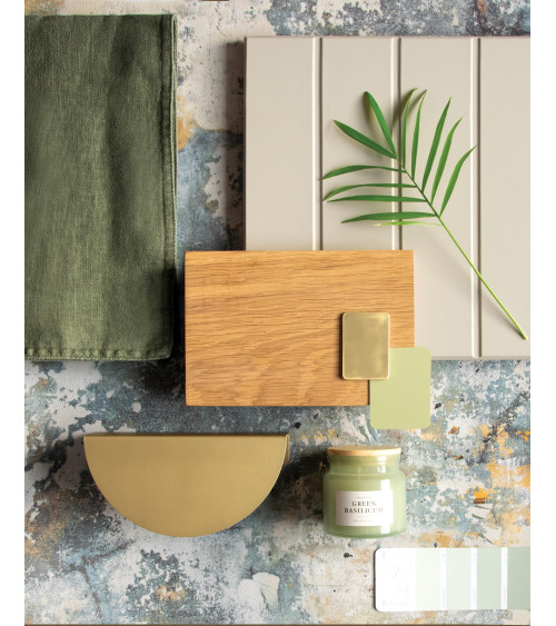 Tirador de mueble oro mate ZORIA tirador de diseño