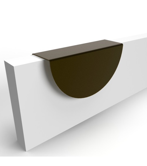 Tirador de mueble marrón oliva ZORIA tirador de diseño