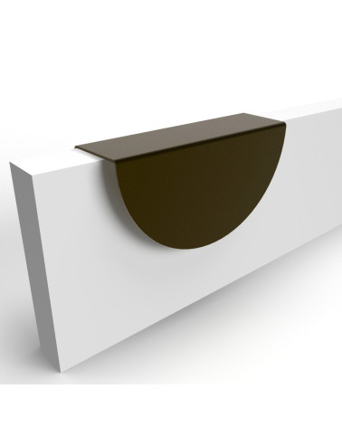 Tirador de mueble marrón oliva ZORIA tirador de diseño