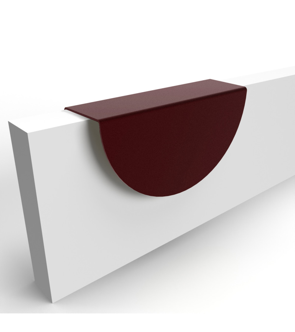 Tirador de mueble burdeos ZORIA tirador de diseño