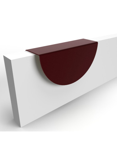 Tirador de mueble burdeos ZORIA tirador de diseño