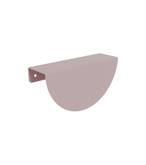 Tirador de mueble rosa polvos ZORIA tirador de diseño