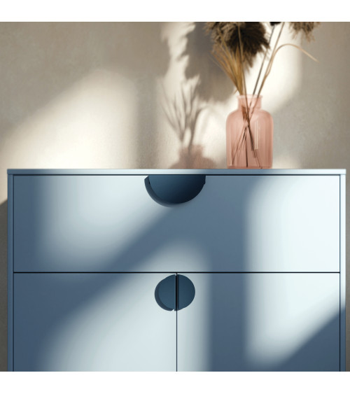 Tirador de mueble azul marino ZORIA tirador de diseño