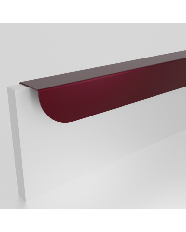 Tirador de mueble burdeos ZORIA alargado tirador de diseño