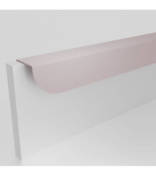 Tirador de mueble rosa empolvado ZORIA alargado tirador diseño