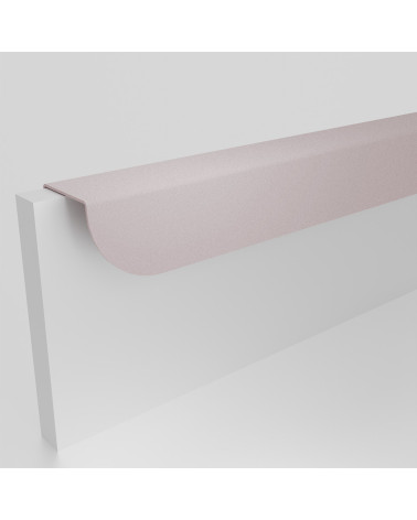 Tirador de mueble rosa empolvado ZORIA alargado tirador diseño