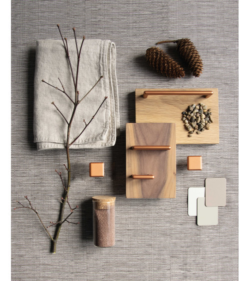 Tirador de mueble cobre NOX tirador de diseño