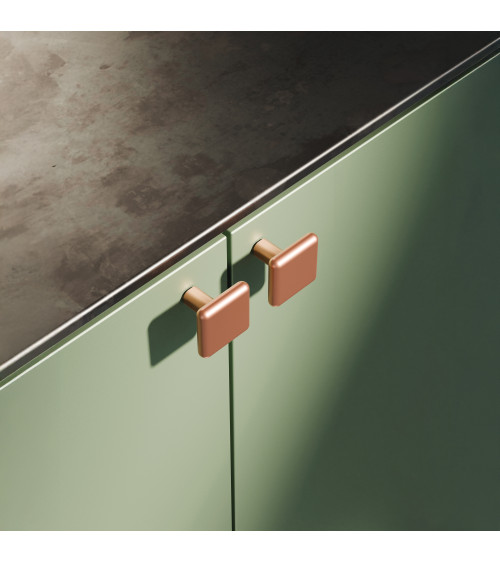 Tirador de mueble cobre NOX diseño