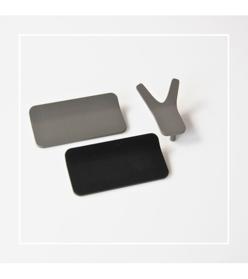 Tirador de mueble antracita SEA diseño