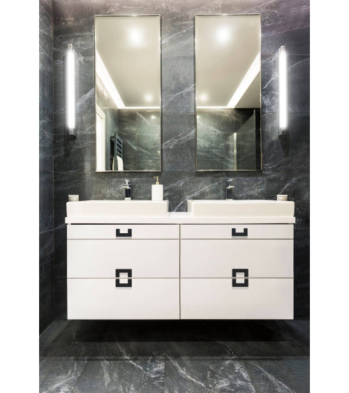 Tirador de mueble negro mate SOLEA tirador de diseño