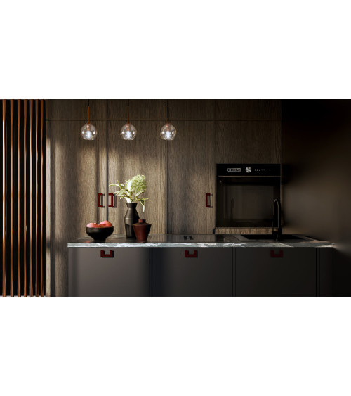 Tirador de mueble burdeos SOLEA tirador de diseño