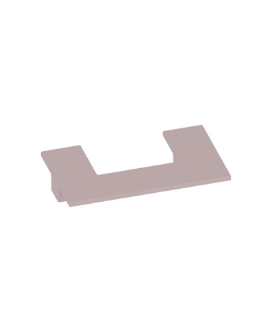 Tirador de mueble rosa empolvado SOLEA tirador de diseño