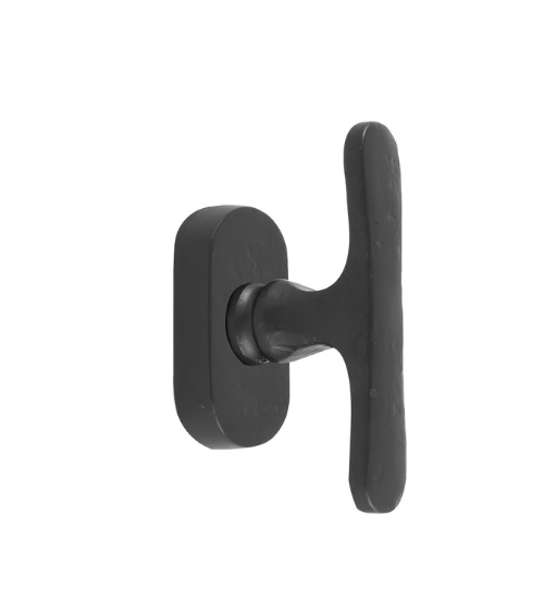 Tirador de ventana estilizado bronce PHT+T hierro envejecido