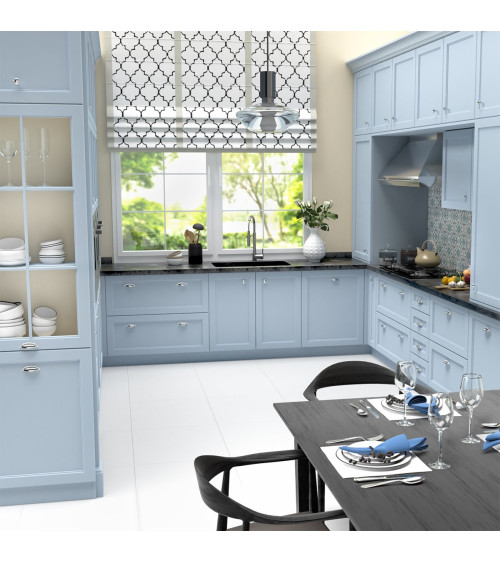 Tirador de mueble cromo pulido ASHEMA tirador de diseño