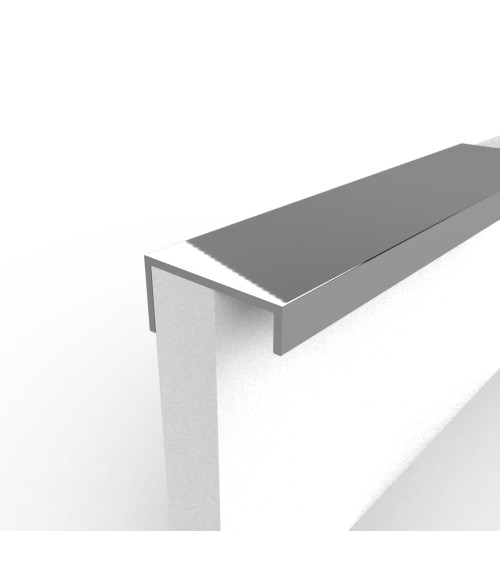 Tirador de mueble anodizado natural VERA tirador de diseño
