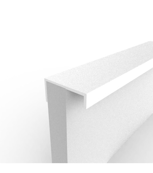 Tirador de mueble blanco brillante VERA tirador de diseño