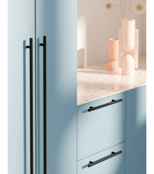 Tirador de mueble negro mate SANTA CRUZ tirador de diseño