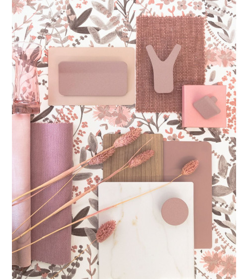 Tirador de mueble rosa empolvado SEA tirador de diseño