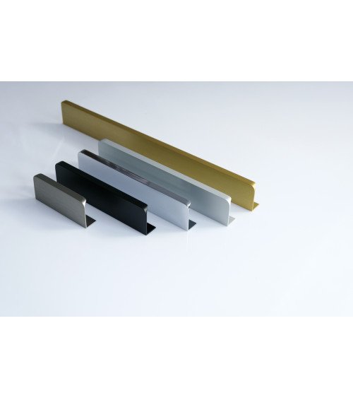 Tirador de mueble anodizado en oro TERRA PRO tirador de diseño