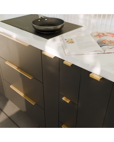 Tirador de mueble TERRA PRO tirador de diseño montado en cajones