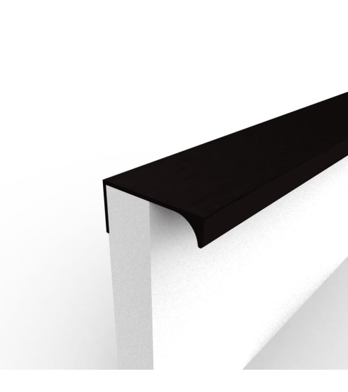 Tirador de mueble anodizado negro TERRA tirador de diseño