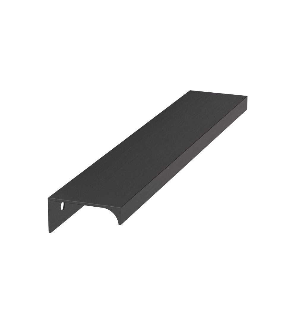 Tirador de mueble anodizado negro TERRA tirador de diseño