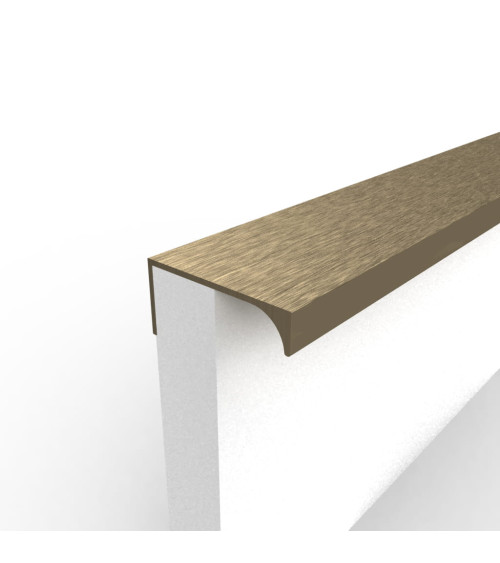 Tirador de mueble anodizado cepillado TERRA tirador de diseño