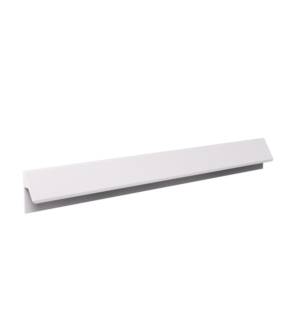 Tirador de mueble blanco brillante VERBA tirador de diseño