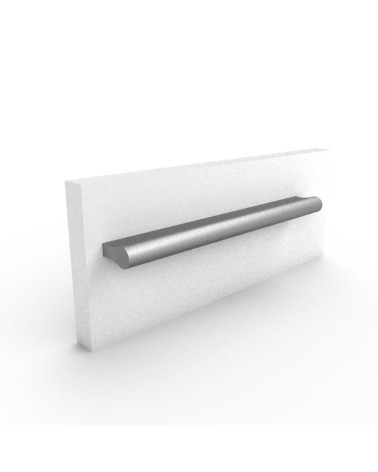 Tirador de mueble MAKAO tirador de diseño color 1 fijado en un panel