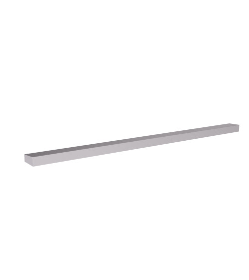 Tirador de mueble anodizado natural LATINO tirador de diseño