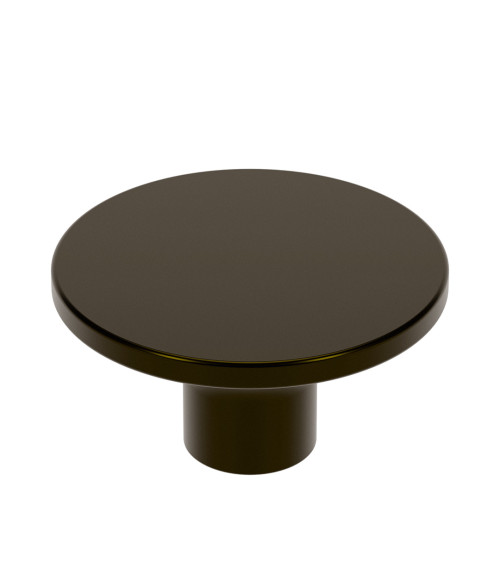 Botón de mueble marrón oliva ASTRO tirador de diseño