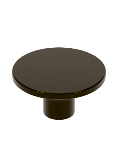 Botón de mueble marrón oliva ASTRO tirador de diseño