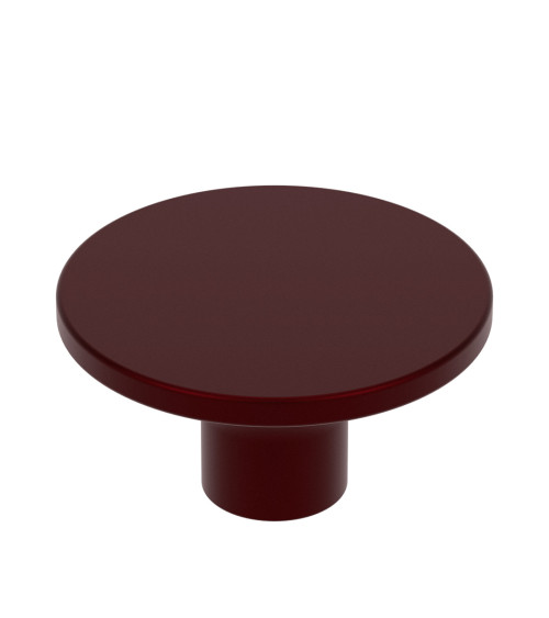 Botón de mueble burdeos ASTRO tirador de diseño