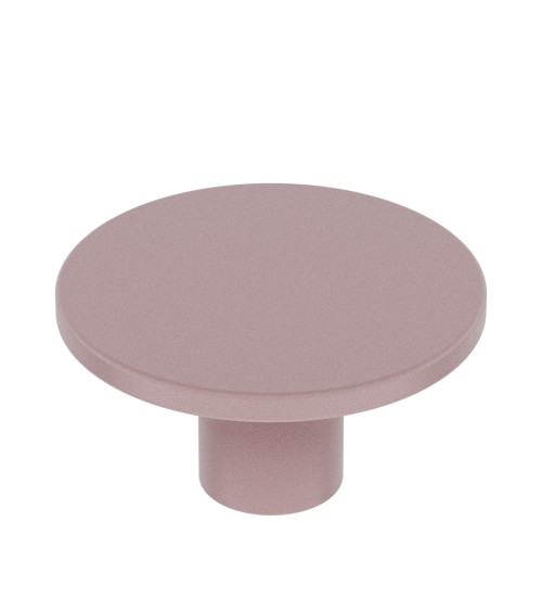 Botón de mueble rosa empolvado ASTRO tirador de diseño