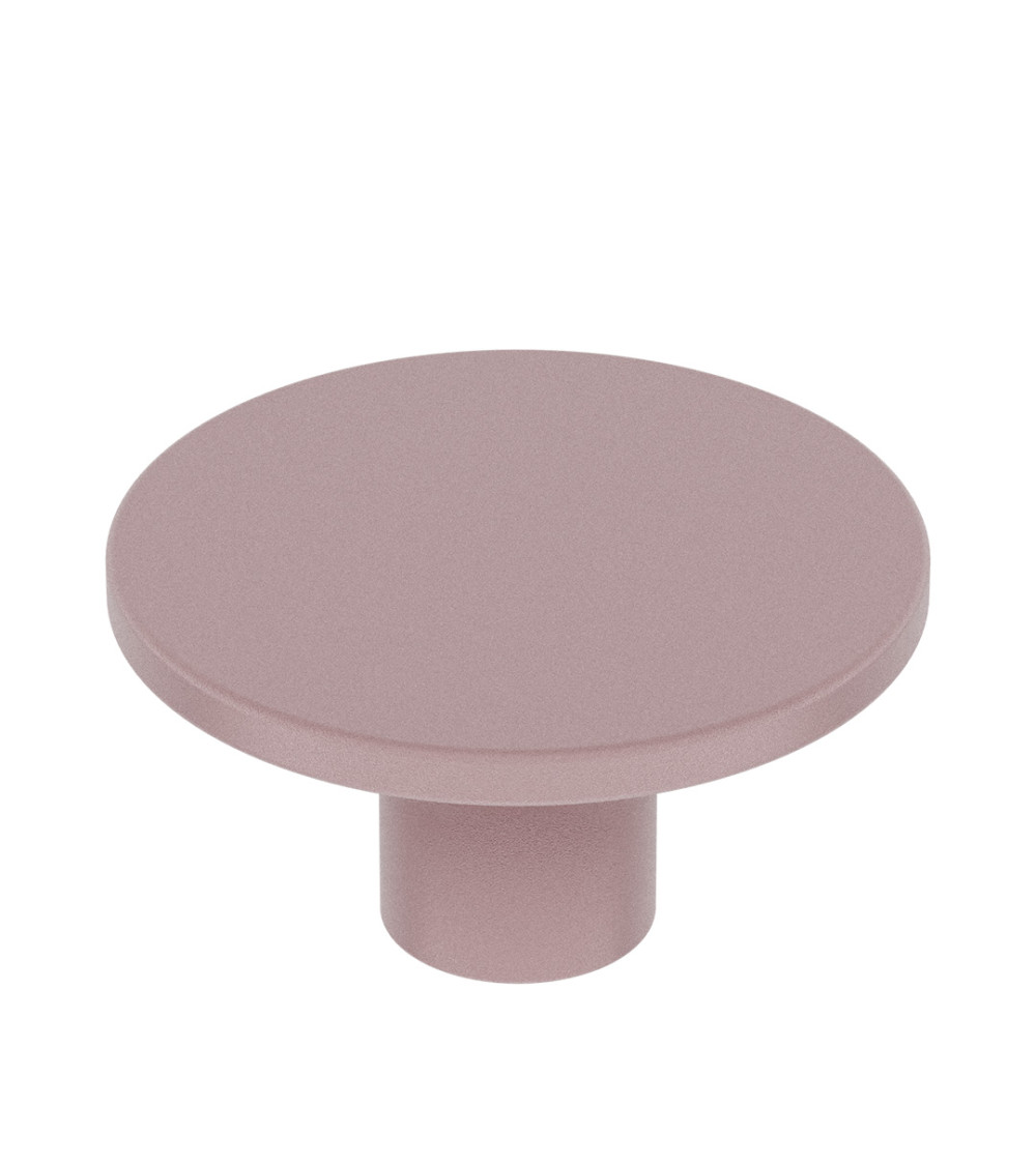 Botón de mueble rosa empolvado ASTRO tirador de diseño