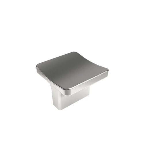 Botón de mueble cromo pulido SIENA tirador de diseño