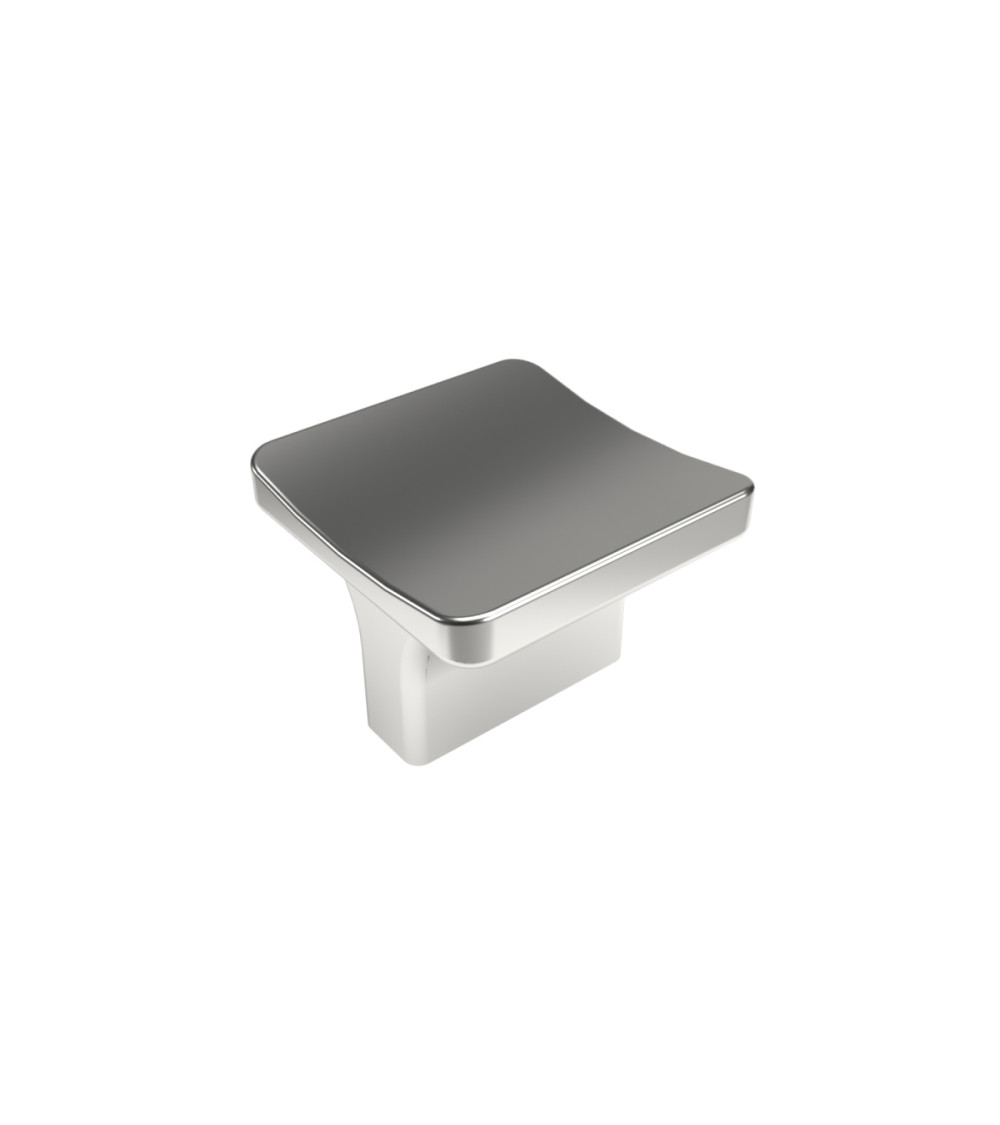 Botón de mueble cromo pulido SIENA tirador de diseño