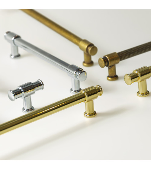 Tirador de mueble oro pulido GALIUM diseño