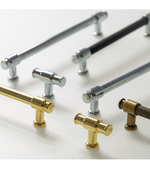 Tirador de mueble oro pulido GALIUM diseño