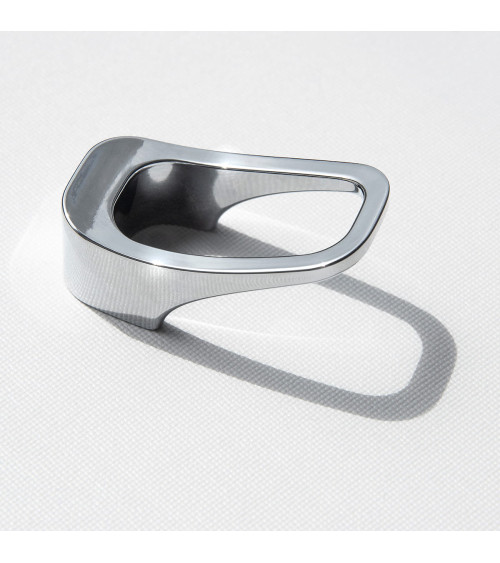 Botón de mueble cromo pulido LAGO tirador de diseño