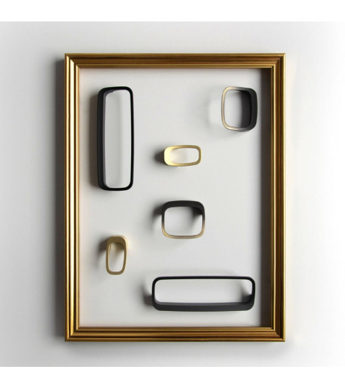 Botón de mueble cromo pulido LAGO tirador de diseño