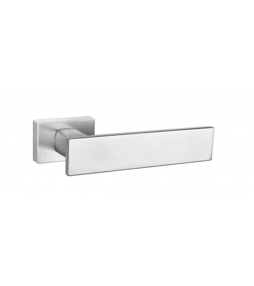 Tirador de puerta sobre placa rectangular TUPAI 2730 tirador de diseño