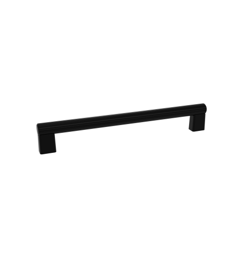 Tirador de mueble negro mate LARGO tirador de diseño