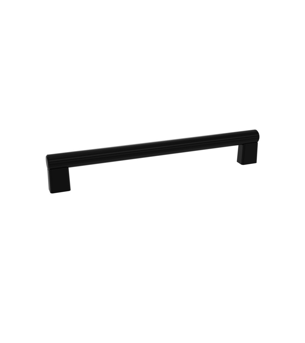 Tirador de mueble negro mate LARGO tirador de diseño
