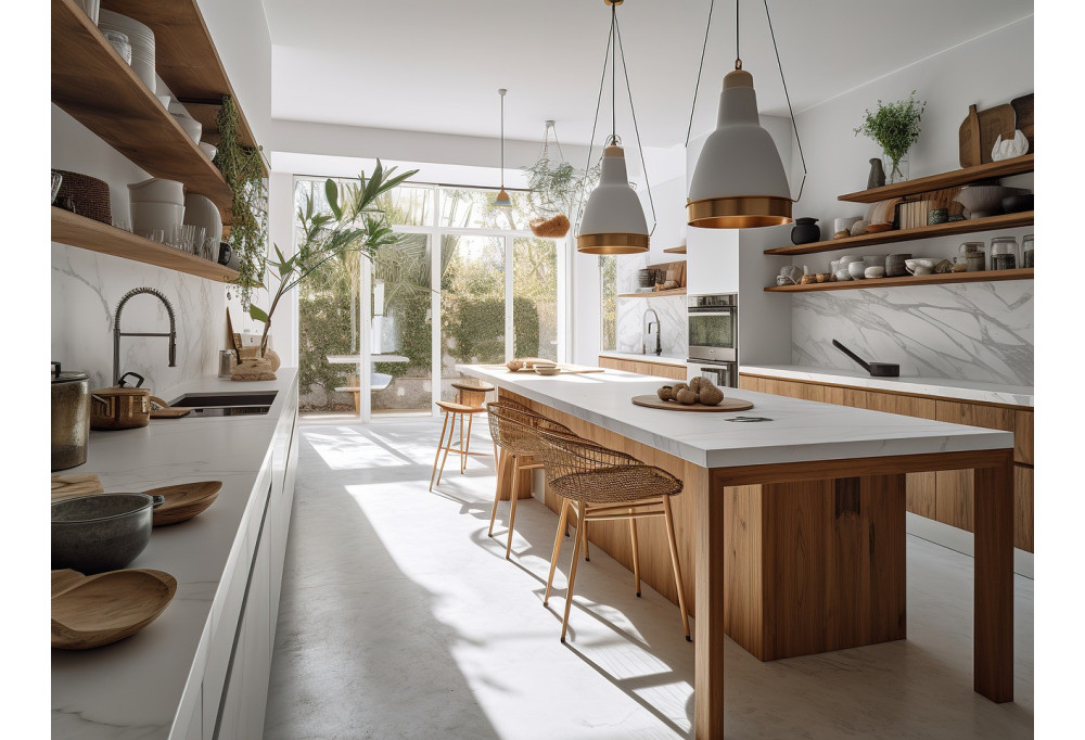 El encanto de la madera en bruto en decoración